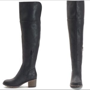 SO Over The Knee Black Boots 6